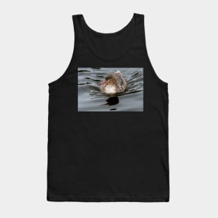 Merganser Gliding Across the Water Tank Top